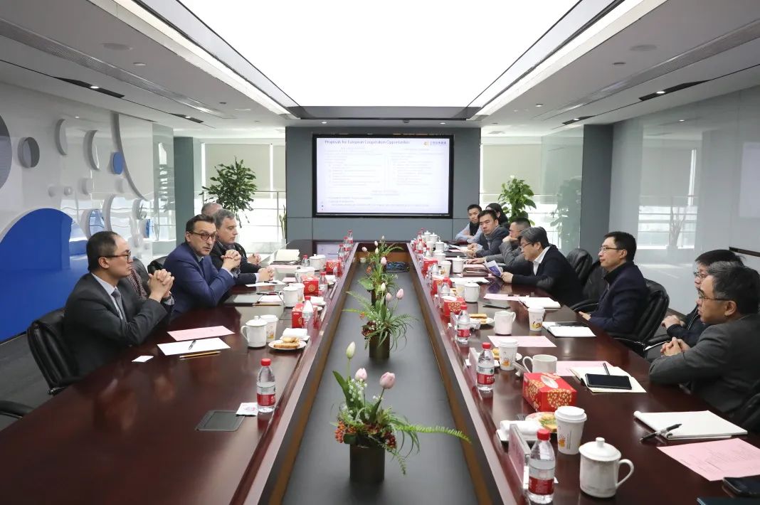 CEVA Logistics一行来访上汽星空游戏官网